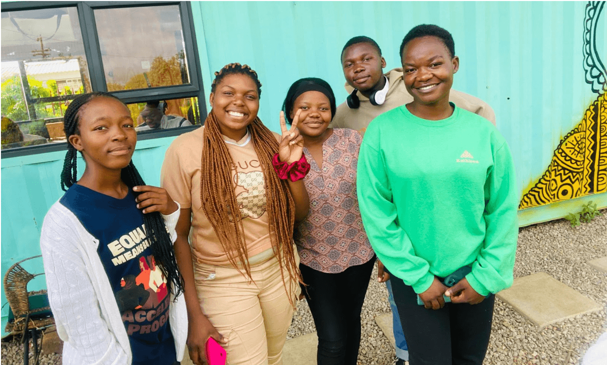 Nozithelo at the Nedbank Innovation Hub