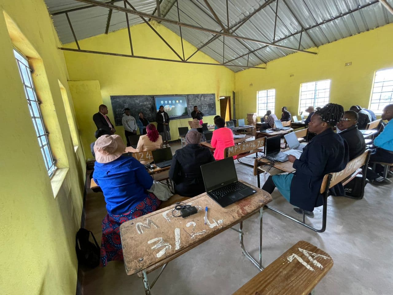 Teacher training session